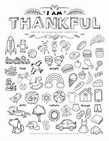 Thankful Thanksgiving Tulamama sketch template