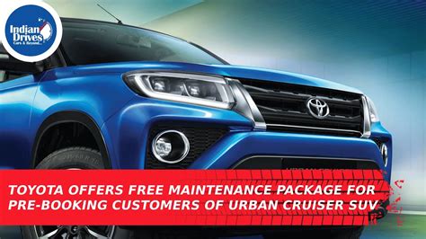 toyota offers  maintenance package  pre booking customers