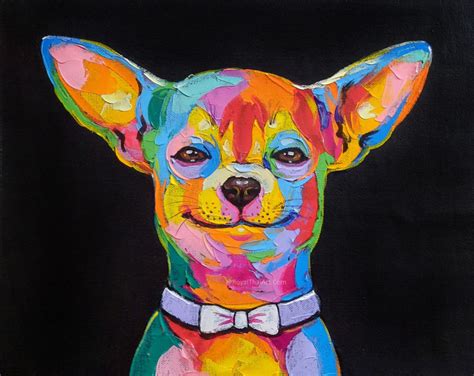 famous cute dog painting  canvas  sale  gallery