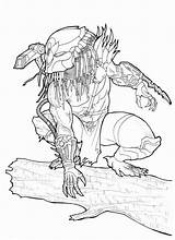 Predator Coloring Pages Alien Xenomorph Drawing Vs Owl Deviantart Tattoo Adult Aliens Drawings Getdrawings Helmet Template sketch template