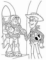 Woody Coloring Pages Toy Story Printable Book Colouring Color Kids Disney Buzz Characters Printables Lightyear sketch template