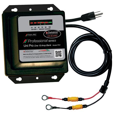 dual pro professional series  board marine battery charger