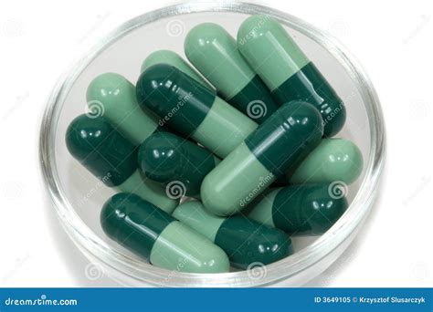 green pills stock image image  medical pharmacy tablet