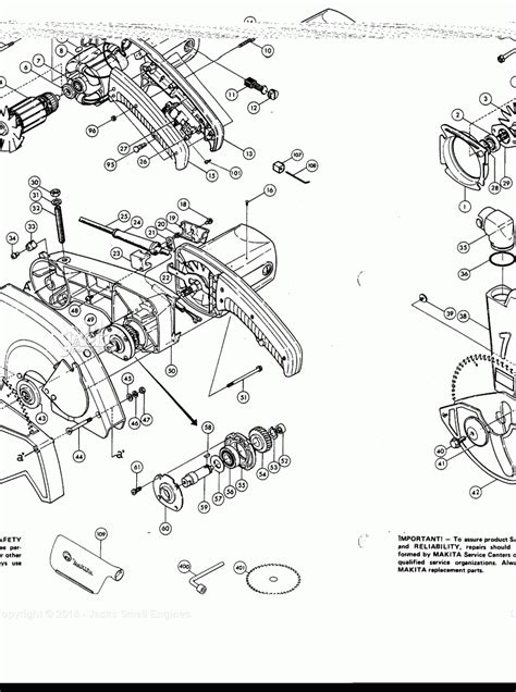 makita miter  parts diagram reviewmotorsco