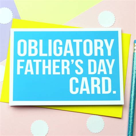 Obligatory Fathers Day Card By Stacey Mcevoy Caunt