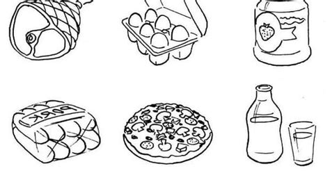 weve   large collection  food  drink coloring pages