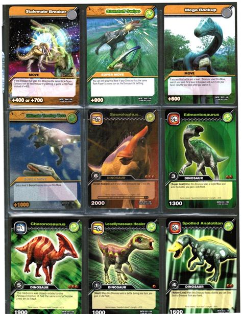 Dino King Cards Image Mapusaurus Card  Dinosaur King Fandom