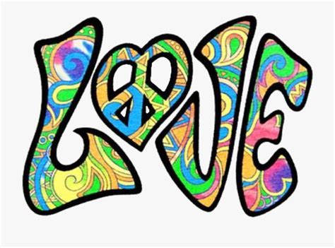 hippie clipart love logo hippie love logo transparent