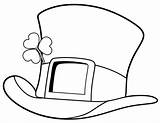 Patrick Coloring Hat St Pages Patricks Drawing Printable Sheet Hats Drawings Public Crafts Template Board Printables Irish Domain Categories Choose sketch template