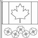 Coloring Remembrance Pages Poppies Flag Canadian Kindergarten Canada Poppy Crafts Colouring Bigactivities Daycare Printable Kids Clipart Line Pdf Flags Google sketch template