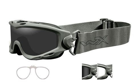 Wiley X Prescription Spear Goggles With Insert Ads Sports Eyewear