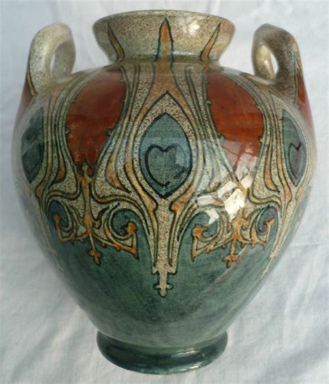 jw mijnlieff holland utrecht dutch ceramic art nouveau pottery