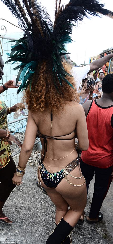 Rihanna Puts Her Figure 8 On Full Display In Revealing Costume At
