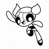 Coloring Pages Buttercup Getcolorings Powerpuff sketch template