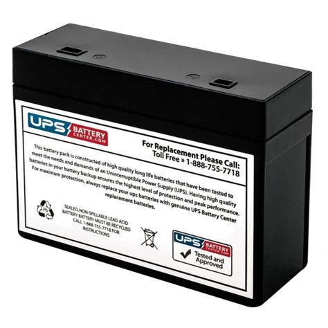 Apc Back Ups Office 350va Bf350 Compatible Replacement Battery 100