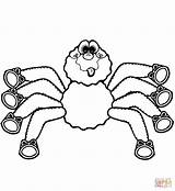 Spider Coloring Spiders Cartoon Pages Cute Spiderman Drawing Printable Sheets Halloween Popular Kids Categories Clipartmag Getdrawings Coloringhome Paper sketch template