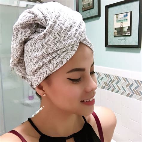 love  hair towel  dries  hair faster   luxurious