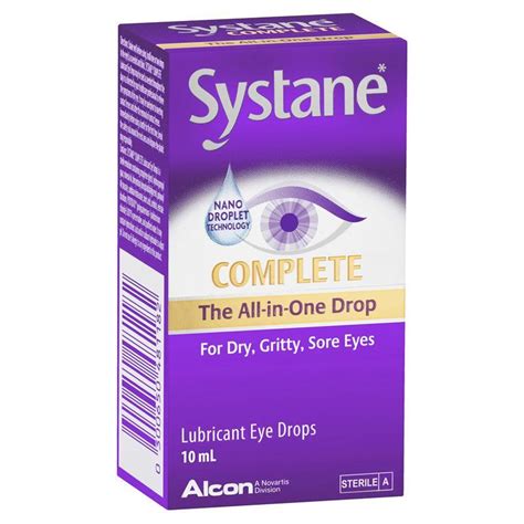 alcon systane complete lubricant eye drops ml