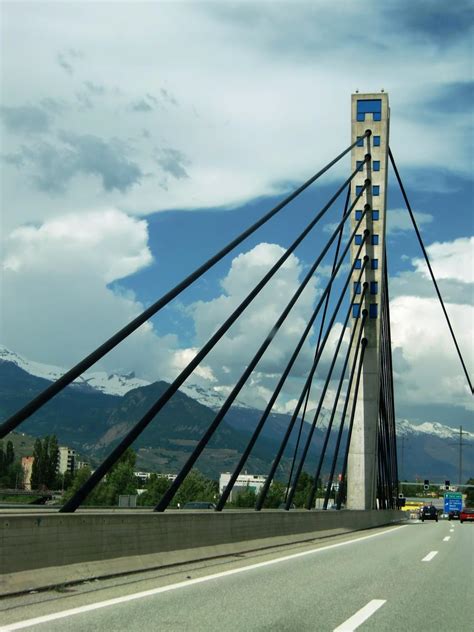 chandoline bridge sion  structurae