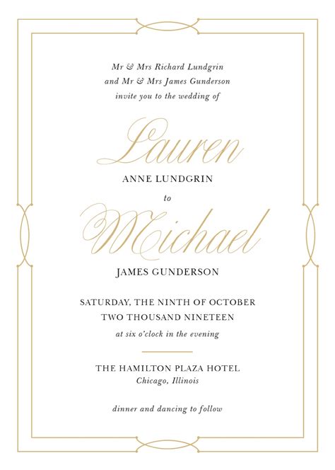 wedding invitation etiquette