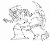 Grimlock Coloringhome Extinction Autobot sketch template