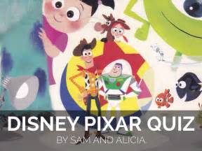 Disney Pixar Quiz By Alicia Lodge