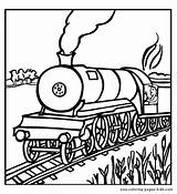 Train Coloring Pages Steam Drawing Caboose Color Transportation Printable Freight Kids Trains Engine Conductor Clipart Locomotive Car Sheets Getdrawings Getcolorings sketch template