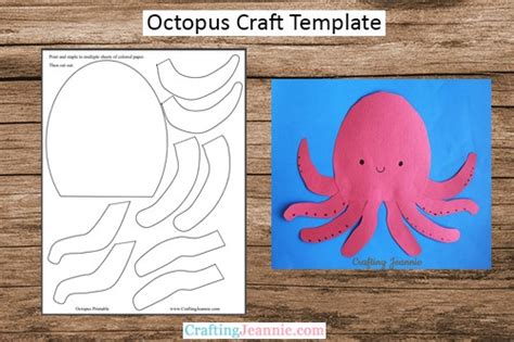 octopus legs template