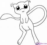 Mew Pokemon Coloring Pages Drawing Draw Step Characters Color Printable Print Drawings Comments Getcolorings Paintingvalley Getdrawings Hellokids Coloringhome sketch template