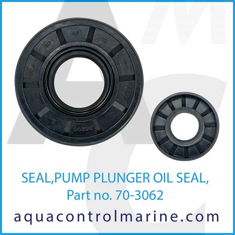 seal pump plunger oil vm   aquacontrol marine