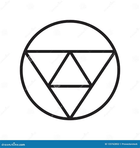 triangle icon vector sign  symbol isolated  white background