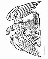 Eagle Patriotic Coloring Pages Drawing American Bald Drawings Flag Clip Cliparts Clipart Kids Symbols Printable Color Library Mascot Sketches Bird sketch template