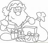 Claus Coloringpages101 sketch template