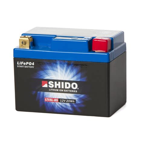 shido motorrad batterie lithium ionen ytxl bs  volt maciag offroad