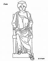 Roman Gods Coloring Mythology Era Goddesses Pages Kleurplaat Goden Griekse Romeinse Hera Romeinen Juno Romein Kb Fun Kids sketch template