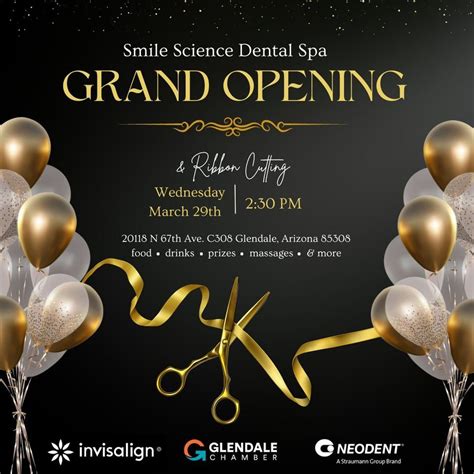 smile science grand opening ribbon cutting smile science dental spa
