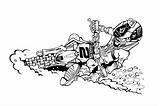 Dirt Motocross Racer Crf Yamaha Supercross 450x sketch template