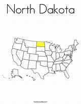 Coloring North Dakota California Noodle State Twisty Pages Twistynoodle Worksheet America Built Usa States Live Georgia sketch template