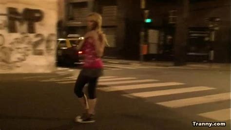 Blonde Yanina Is A Street Walking Stunner In Argentina