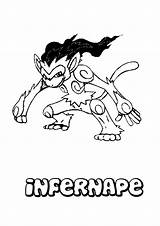 Pokemon Coloring Pages Print Printable Infernape Fire Type Color Ex Hellokids Kids Sheets Cards Getcolorings Bestcoloringpagesforkids Cool Colorear Para Choose sketch template