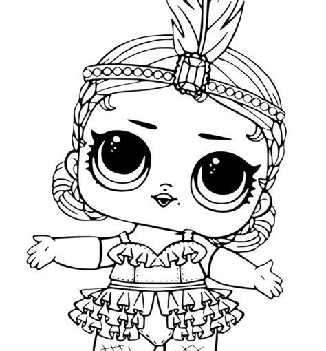 disney lol coloring pages   baby lol surprise doll coloring page
