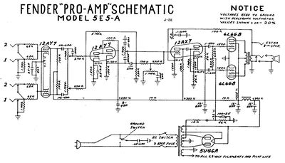 prowess amplifiers fender schematics pro ea schematic