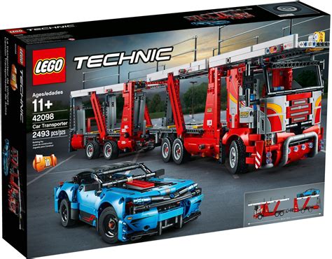 lego technic  car transporter teton toys