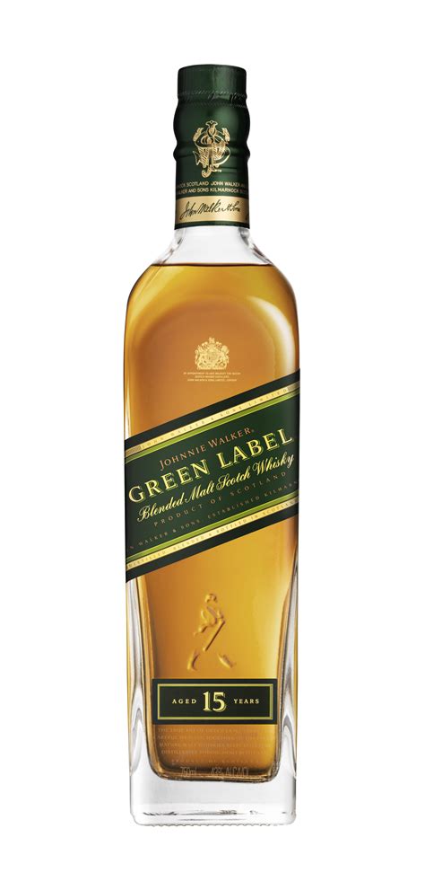 johnnie walker green label blended malt scotch whisky  year  liquor depot edmonton