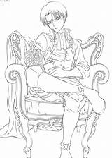 Coloring Levi Pages Popular sketch template