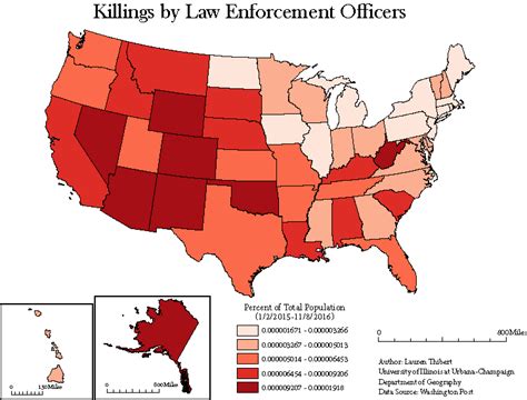 List Of Killings By Law Enforcement Officers In The United
