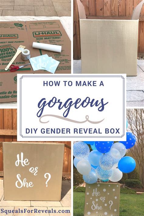 Make This Easy Diy Gender Reveal Box In 3 Easy Steps