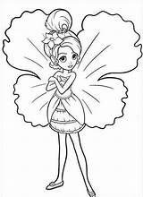 Thumbelina Flower sketch template