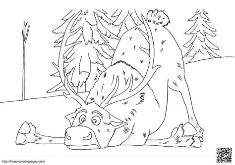 sven coloring page coloring pages frozen coloring pages frozen coloring
