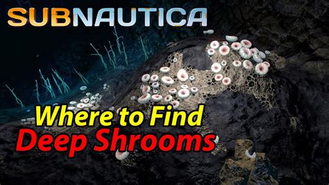 subnautica   find deep shrooms youtube